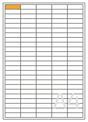 40x12 etykiety samoprzylepne