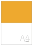 etykiety, naklejki, nalepki samoprzylepne LAMBDA - 210x148 mm 1x2 szt. 100 arkuszy A4 białe